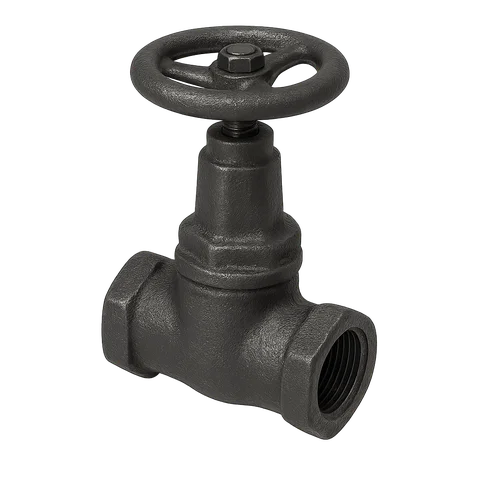 Клапан чугунный запорный муфтовый 15кч18п Ду 65 Ру 16