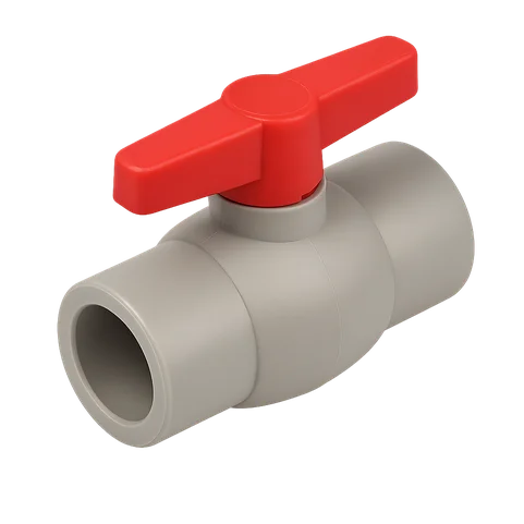 Кран шаровой полипропиленовый 50 мм