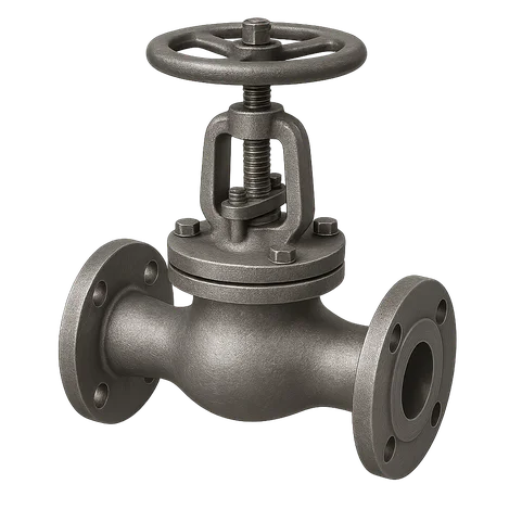 Клапан запорный стальной 15с65нж Ду 15 Ру 16